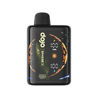 Frosty Banana Taffy Dojo Vaporesso Sphere X 40K disposable vape device with 5% nicotine