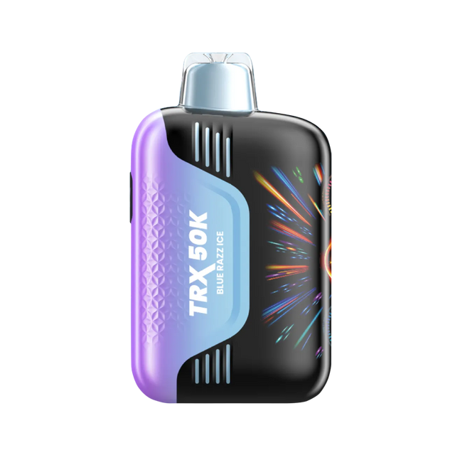 Viho TRX 50K Blue Razz Ice Disposable Vape device delivering 50,000 puffs