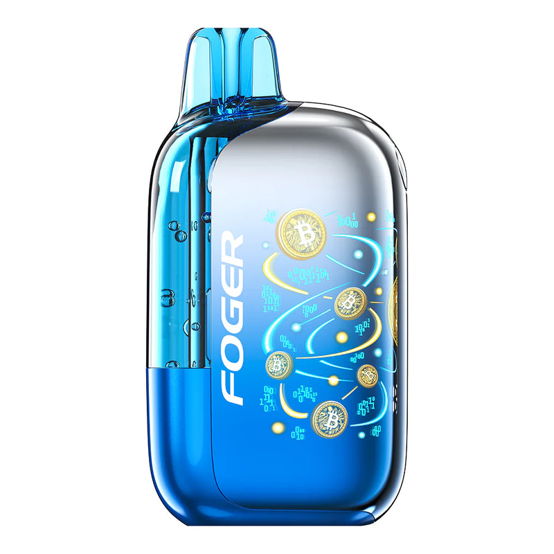 Foger Bit 35K Blue Razz Ice Disposable Vape with 35,000 puffs and menthol flavor
