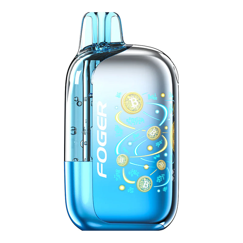 Foger Bit 35k Cool Mint disposable vape device with icy menthol flavor and USB-C rechargeable battery