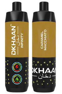 Dkhaan Infinity 25K Caramel Macchiato Rechargeable Disposable Vape