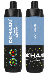 Dkhaan Infinity 25K Don Juan rechargeable disposable vape with 5% salt nicotine