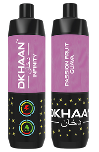 Dkhaan Infinity 25K Passion Fruit Guava Rechargeable Disposable Vape