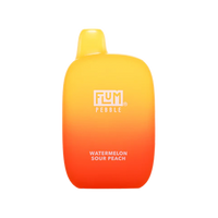 Flum Pebble 6000 Watermelon Sour Peach - Discounts Vape