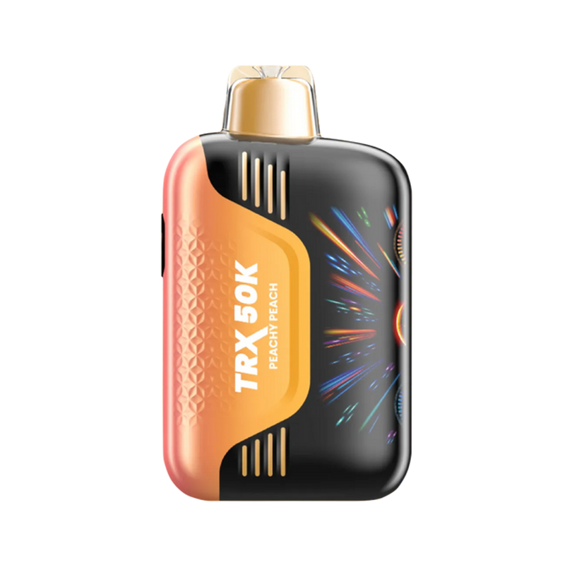 Viho TRX 50K Peachy Peach Disposable Vape with 50,000 puffs and sweet peach flavor