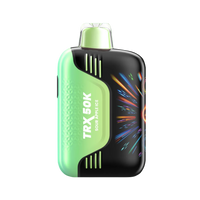 Viho TRX 50K Sour Apple Ice Disposable Vape with 50,000 puffs and refreshing menthol flavor