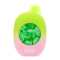 Flum UT 50k Green Apple Fuji Apple Disposable Vape - Front View with 5% Nicotine Salt and 50,000 Puffs