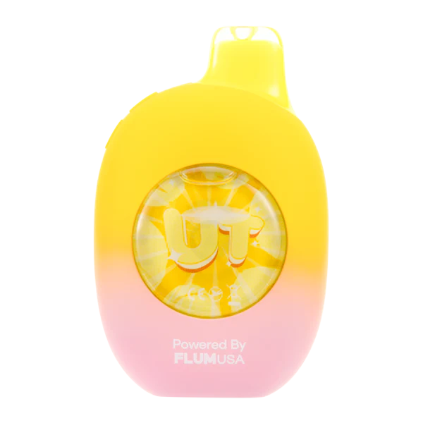 Flum UT 50k Mango Strawberry disposable vape front view with 50,000 puffs