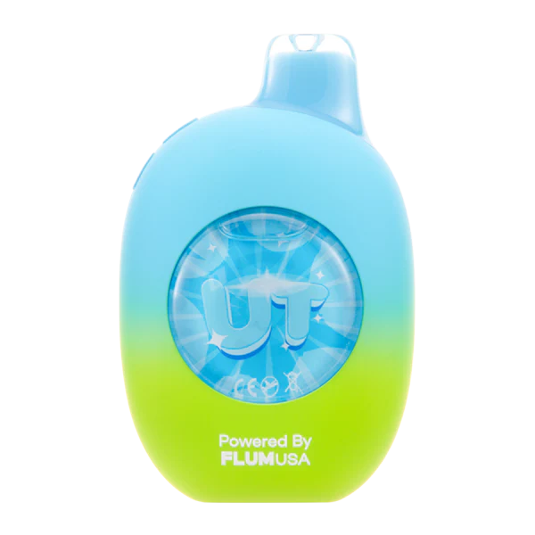 Flum UT 50k Naked Spring Water Disposable Vape front view with 5% nicotine and 50,000 puffs