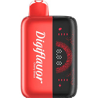 Digiflavor BRK 20000k Cherry Strazz rechargeable disposable vape with cherry strawberry flavor and Geek Bar technology