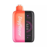 Digiflavor BRK 20000k Strawberry Fab rechargeable disposable vape with strawberry flavor