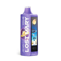 Deep Purple Lost Mary MO20000 Pro rechargeable disposable vape with rich fruit flavor blend