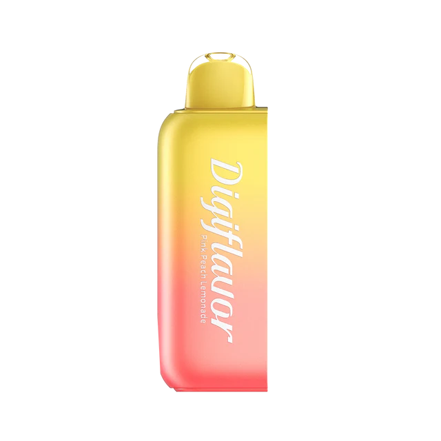 Digiflavor BRK 20k POD Pink Peach Lemonade Disposable Vape with dual mesh coil and USB-C charging