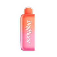 Digiflavor BRK 20k POD Strawberry Fab Disposable Vape with dual mesh coil and USB-C charging