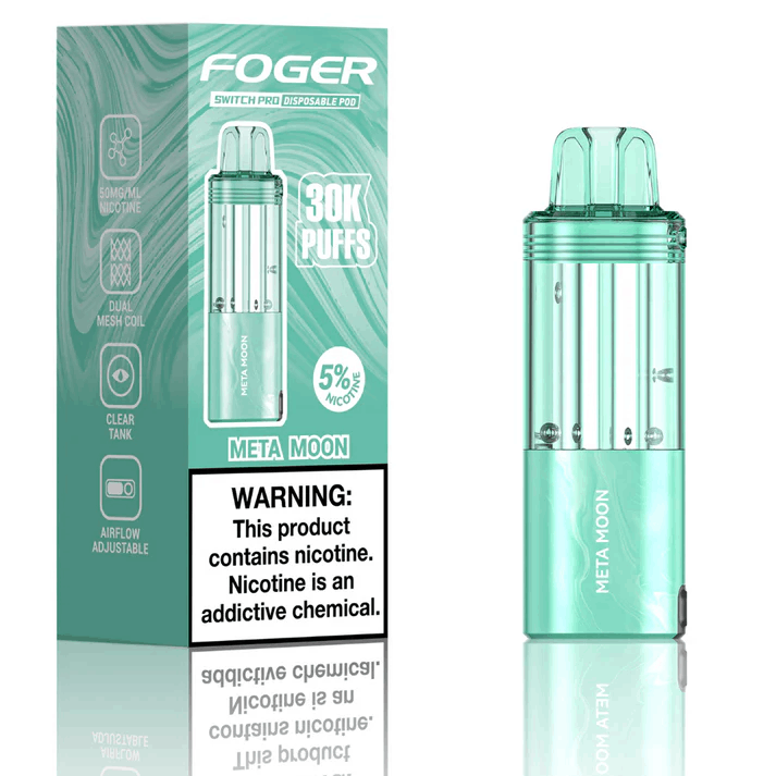 Foger Switch Pod Refill 30K Meta Moon edition vape pod with sleek design