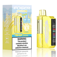 Foger Switch Pro Kit 30k Frozen Banana disposable vape kit box with creamy banana and icy flavor